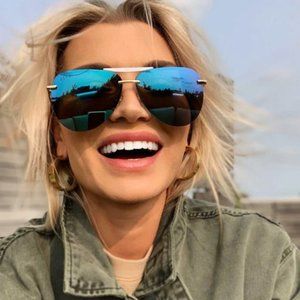 Diff Tahoe Sunglasses Ice Blue Mirror